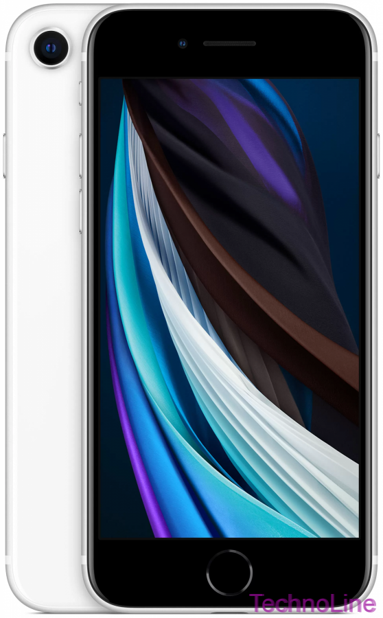Смартфон Apple iPhone SE 2020 256 ГБ, nano SIM+eSIM, белый