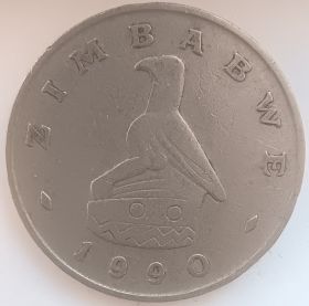 50 центов Зимбабве  1990