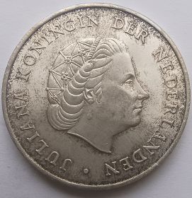 Королева Юлиана 2½ гульдена Нидерландские Антильские острова 1964