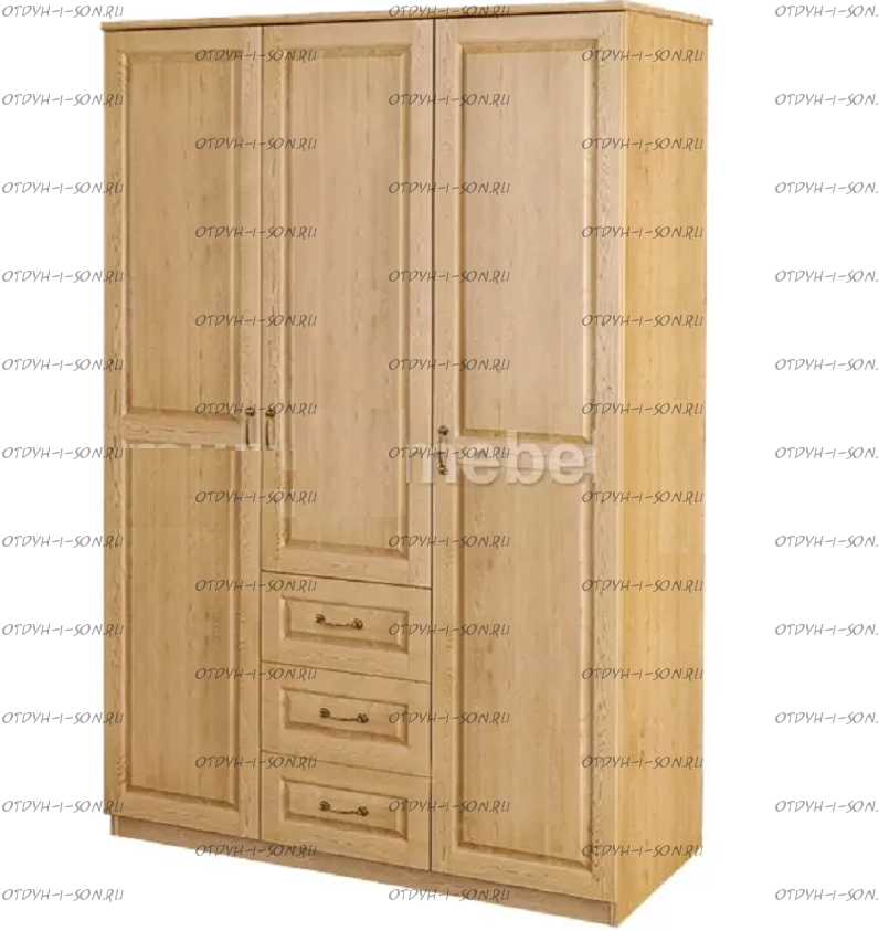 Шкаф 3-дверный ECO-2 (120х45х190)