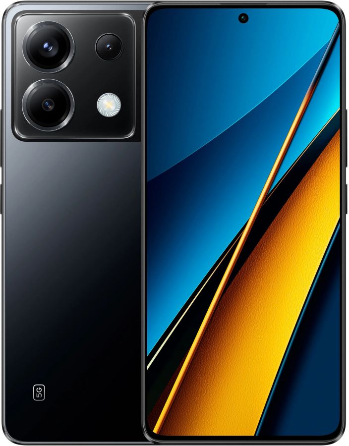 Смартфон Xiaomi Poco X6 5G 12/512 ГБ, Черный EU