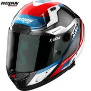 Шлем Nolan X-804 RS Ultra Carbon Maven, Черно-красно-синий