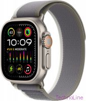 Apple Watch Ultra 2 49 мм Titanium Case GPS + Cellular, Green Gray Trail Loop
