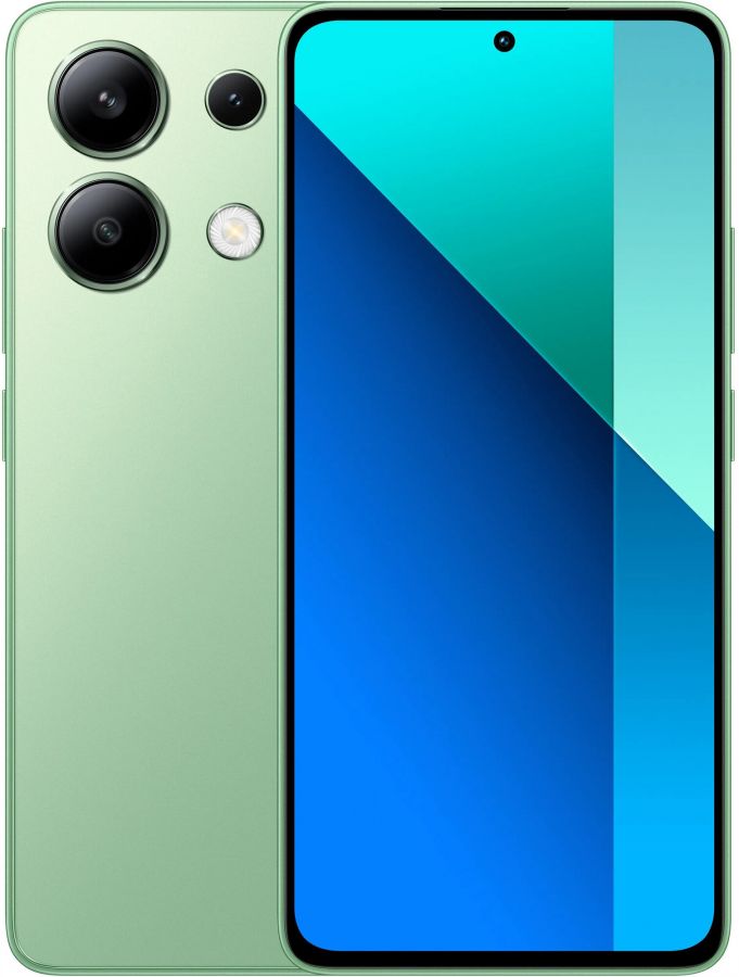 Смартфон Xiaomi Redmi Note 13 4G 6/128 ГБ, Dual nano SIM, Mint Green RU