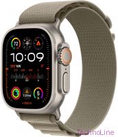 Apple Watch Ultra 2 49 мм Titanium Case GPS Olive Alpine Loop (S)