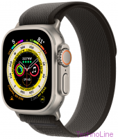 Apple Watch Ultra 49 мм Titanium Case GPS черно-серый Trail Loop (S/M)