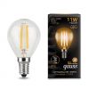 Лампа Gauss LED Filament Globe E14 11W 2700K 720lm 105801111 / МВ Лайт