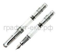 Ручка перьевая TWSBI Diamond 580 AL R серый никель F M7447060