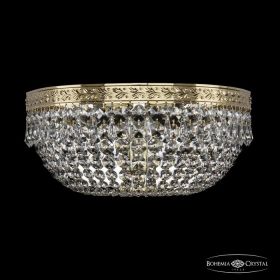 Бра Хрустальное BOHEMIA IVELE CRYSTAL 19011B/35IV G Золото, Металл / Богемия Ивеле Кристалл