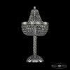 Лампа Настольная BOHEMIA IVELE CRYSTAL 19111L4/H/25IV NI Никель, Металл / Богемия Ивеле Кисталл