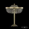 Лампа Настольная Хрустальная BOHEMIA IVELE CRYSTAL 19283L6/35IV G Золото, Металл / Богемия Ивеле Кисталл