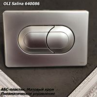 панель смыва OLI Salina 640086 матовый хром