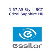 1.67 AS Stylis BCT Crizal Sapphire HR