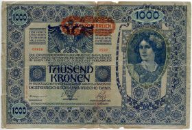 Германская Австрия 1000 крон 1919