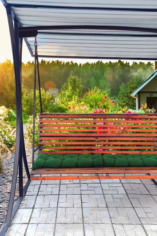 Подушка для садовой мебели Сириус размер 85 х 40 см [зеленый]