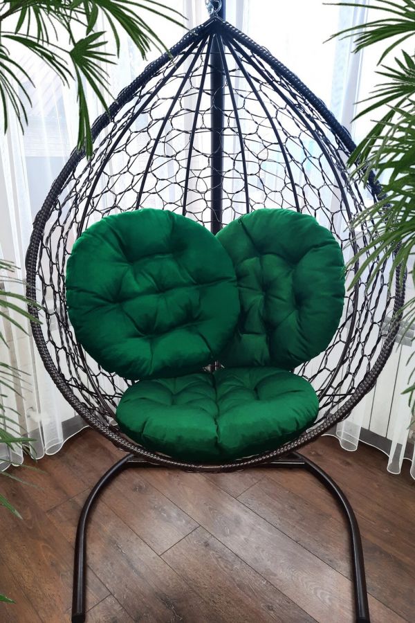Подушка круглая для мебели Орион Диаметр 60 см [зеленый]