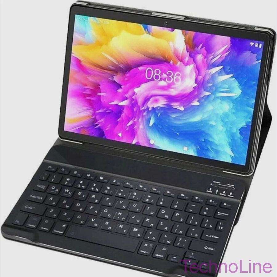 Планшет Umiio A10 Pro с клавиатурой, чехлом и стилусом / 8 ядер/ 6 gb / 128, 10.1", 128GB, золотой Tablet Umiio Android 11.0G