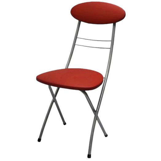 Складной стул  COMPACT (Цвет обивки Красный)