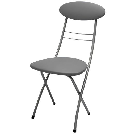 Складной стул  COMPACT (Цвет обивки Серый)