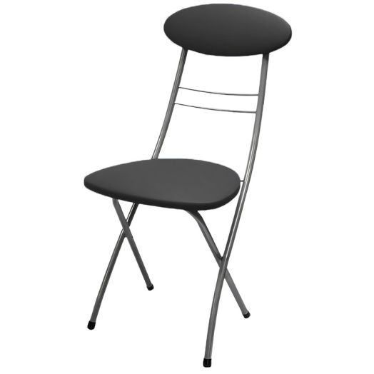 Складной стул  COMPACT (Цвет обивки Чёрный)