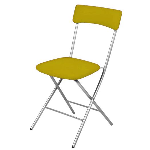 Складной стул  ПИКНИК (Цвет обивки Жёлтый)