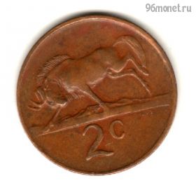 ЮАР 2 цента 1976