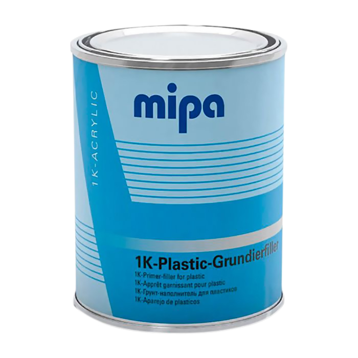 Mipa 1K-Plastic-Grundierfiller Грунт-наполнитель для пластиков светло-серый, объем 1л.