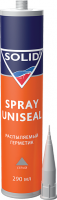 SOLID SPRAY UNISEAL (290 мл) - распыляемый герметик, цвет: серый