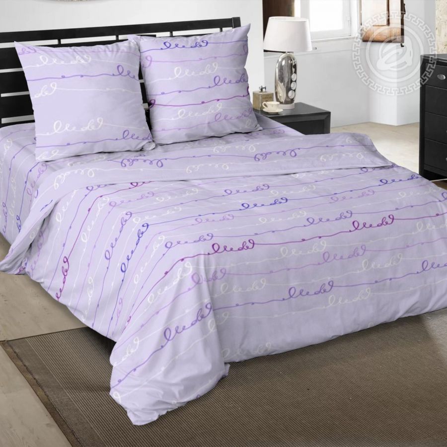 «Кошачий бомонд» (Премиум) постельное белье Бязь 2-х спальный с евро