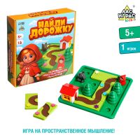 Настольная игра «Найди дорожку», 1 игрок, 5+