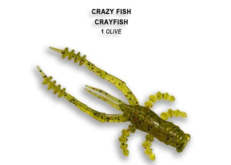 Приманка CF Crayfish 1.8, цвет 1 - Olive