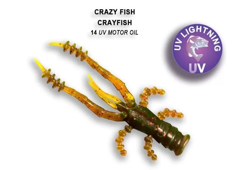 Приманка CF Crayfish 1.8, цвет 14 - UV Motor OIL