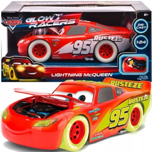 Машинка тачки Disney Pixar Cars Lightning McQueen Glow 253084003
