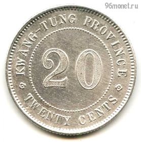 Китай Гуандун 20 центов 1921