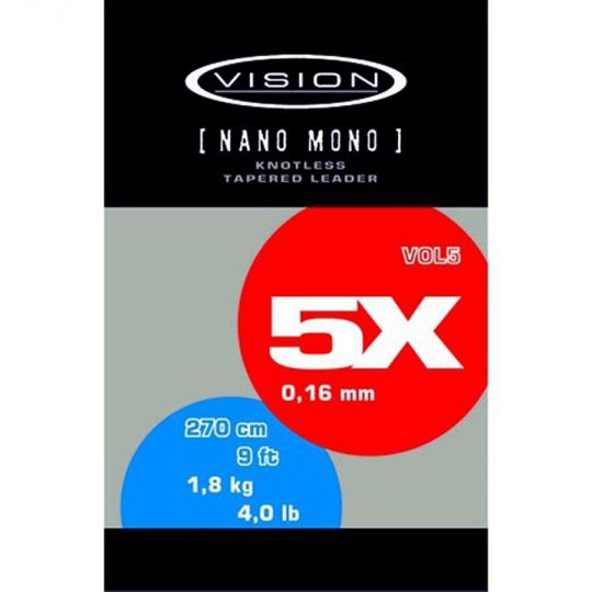 Подлесок для нахлыста VISION Nano mono 13,5FT (411см)