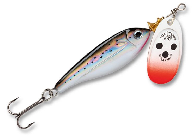 Блесна Blue Fox Minnow Super Vibrax (цвет S) BFMSV-S