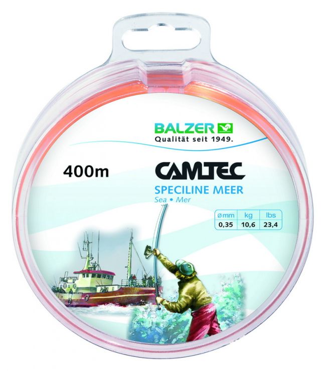 Леска Balzer Camtec (Лодка) оранжевая 250 м 12169