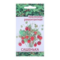 Семена "Растет дома и на даче" Земляника Сашенька  10 шт