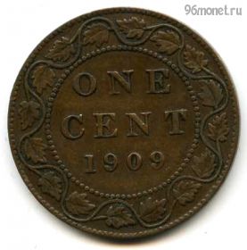 Канада 1 цент 1909