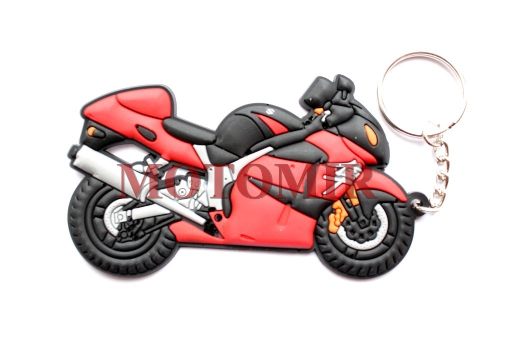 Брелок резиновый мотоцикл (YSK138)