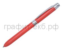 Ручка шариковая Penac ELE 001 синяя+красная+грифель+ластик красная TF140202-GC6