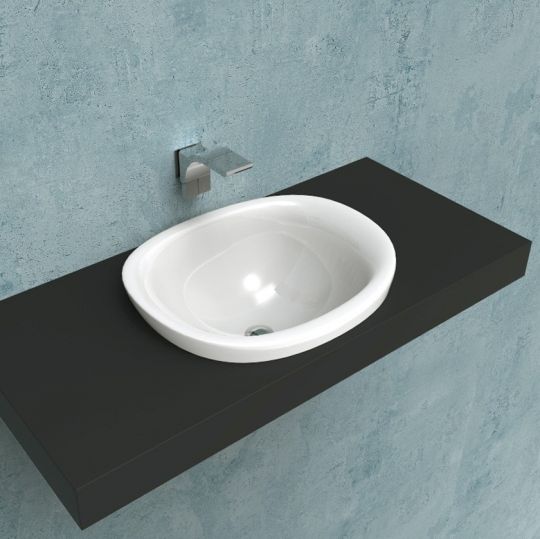 Изображение Раковина Flaminia Io 60 Recessed Basin 60х50,4