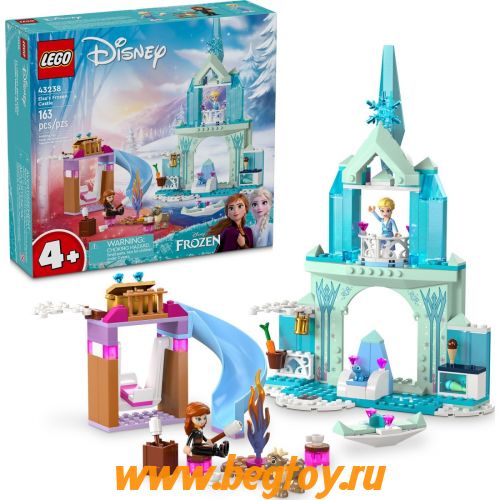 Конструктор LEGO Disney Принцесса Эльза Ледяной замок 43238