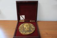 Китай Медаль "Знаменитости древнего Китая. Чингисхан" 2011 год UNC