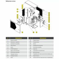 Тепловой насос Aquaviva Model 7 инвертор (12-25 м3, тепло /холод, 7,2 кВт, -10С, WiFi)