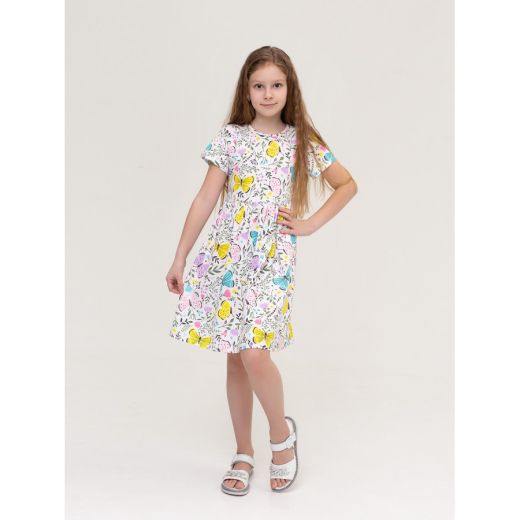80-55 Платье для девочки "Аврора", цвета в ассорт.
