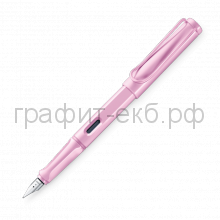 Ручка перьевая Lamy Safari Lightrose F 0D2