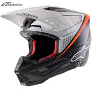 Шлем Alpinestars S-M5 Rayon, Черно-серый матовый