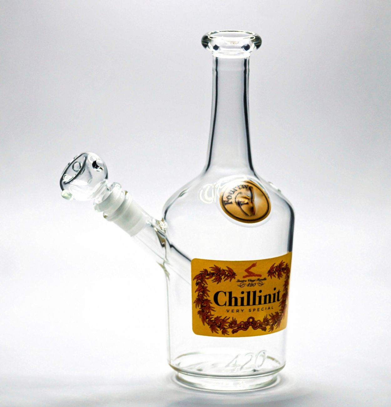 Стеклянный бонг Chillinit 420