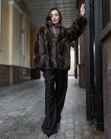 куртка из меха баргузинского соболя фото